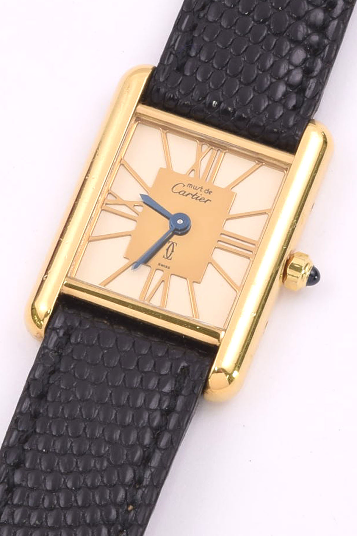 電池交換 Cartier must tank 事例集|ドクターウォッチ