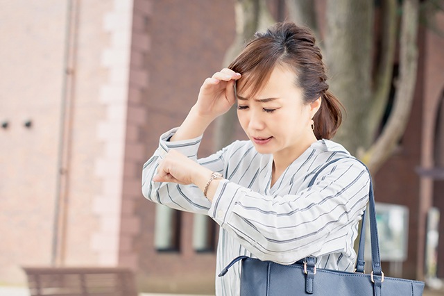 腕時計の状態を確認しよう